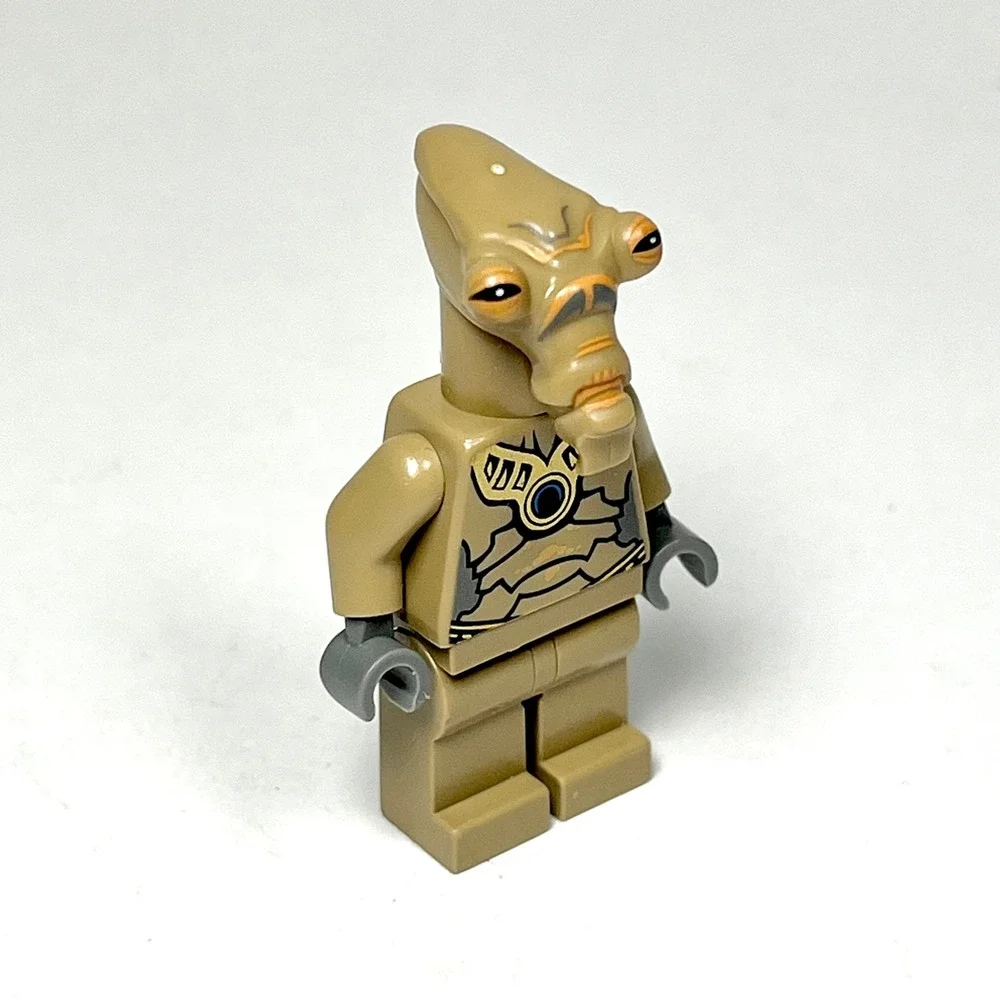 LEGO Star Wars Geonosian Warrior Minifigure sw0381 Geonosian Cannon 9491 Figure